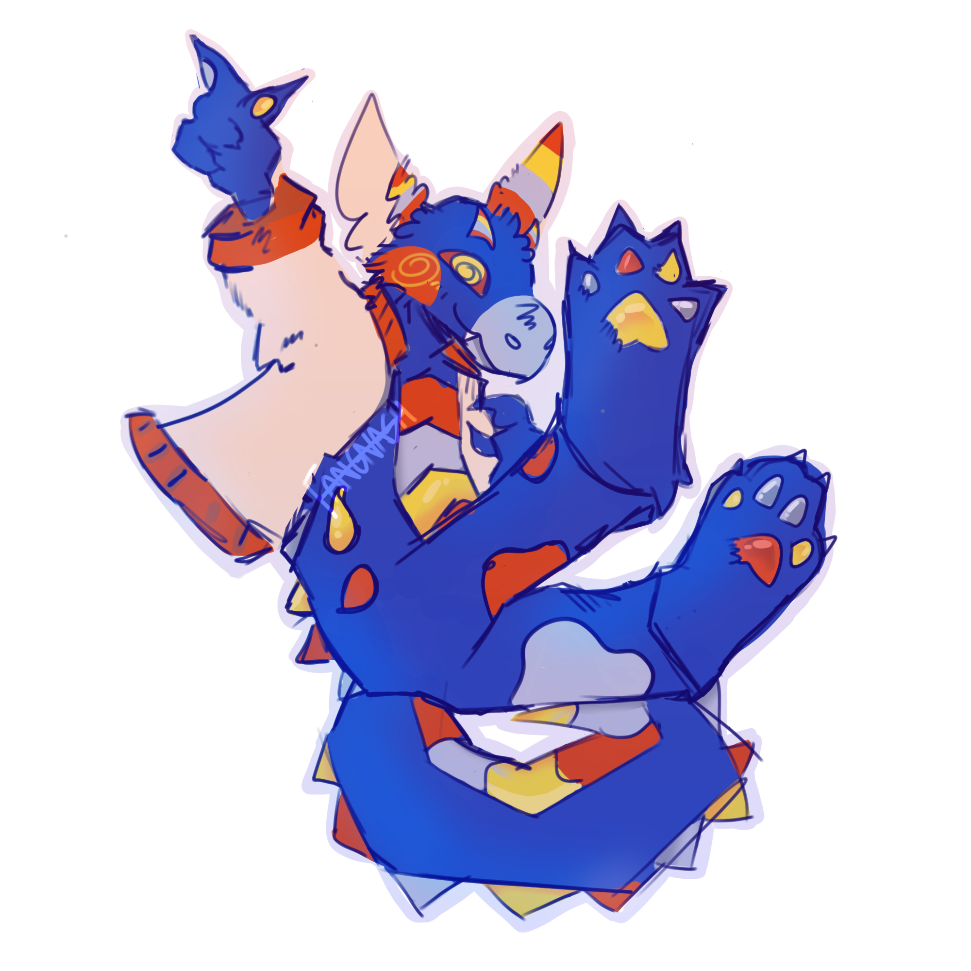 Artwork of Plinko (OC)